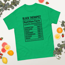 Load image into Gallery viewer, Black therapist nutrition fact