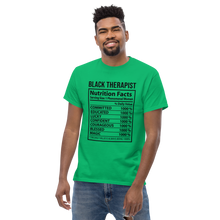 Load image into Gallery viewer, Black therapist nutrition fact