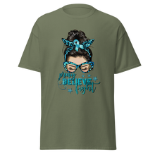Load image into Gallery viewer, TEAL PRAY BELIEVE FIGHT