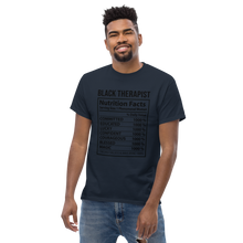 Load image into Gallery viewer, Black therapist nutrition fact