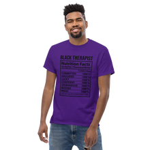 Load image into Gallery viewer, Black therapist nutrition fact
