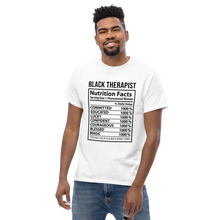 Load image into Gallery viewer, Black therapist nutrition fact