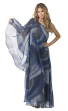 Load image into Gallery viewer, JACKIE MULTI GREEN ONE SHOULDER DRESS
