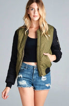 Load image into Gallery viewer, CHLOE BOMBER JACKET
