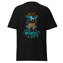 Load image into Gallery viewer, TEAL PRAY BELEVE FIGHT B
