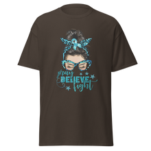 Load image into Gallery viewer, TEAL PRAY BELIEVE FIGHT

