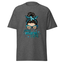 Load image into Gallery viewer, TEAL PRAY BELIEVE FIGHT
