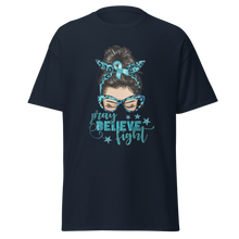 Load image into Gallery viewer, TEAL PRAY BELIEVE FIGHT
