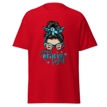 Load image into Gallery viewer, TEAL PRAY BELIEVE FIGHT
